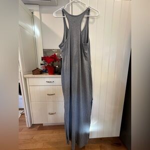 Lululemon Gray Racerback Maxi Dress